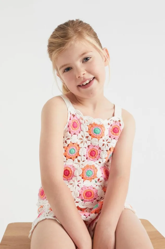 Seed Heritage TShirts and Tops Crochet Cami Multi 8211 Girl