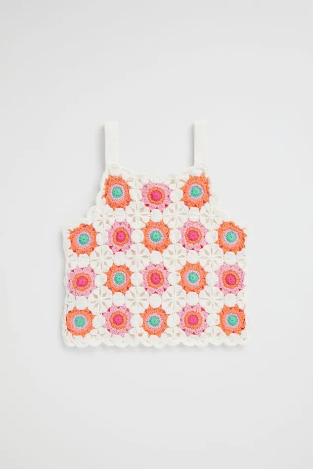 Seed Heritage TShirts and Tops Crochet Cami Multi 8211 Girl