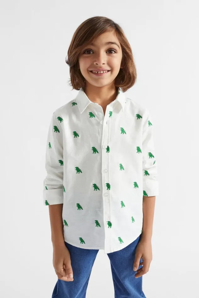 Seed Heritage TShirts and Tops Dino Shirt Canvas 8211 Boy