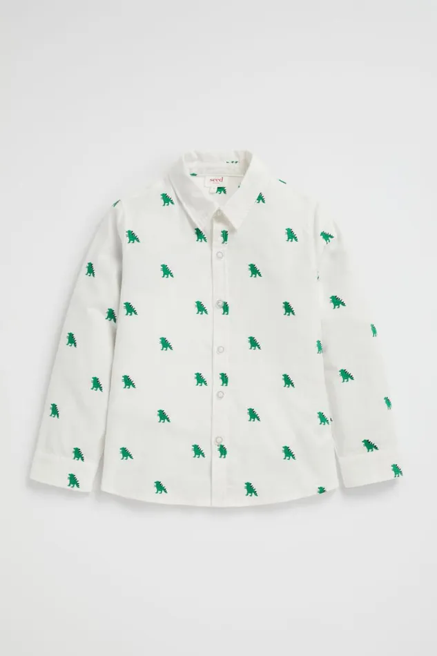 Seed Heritage TShirts and Tops Dino Shirt Canvas 8211 Boy