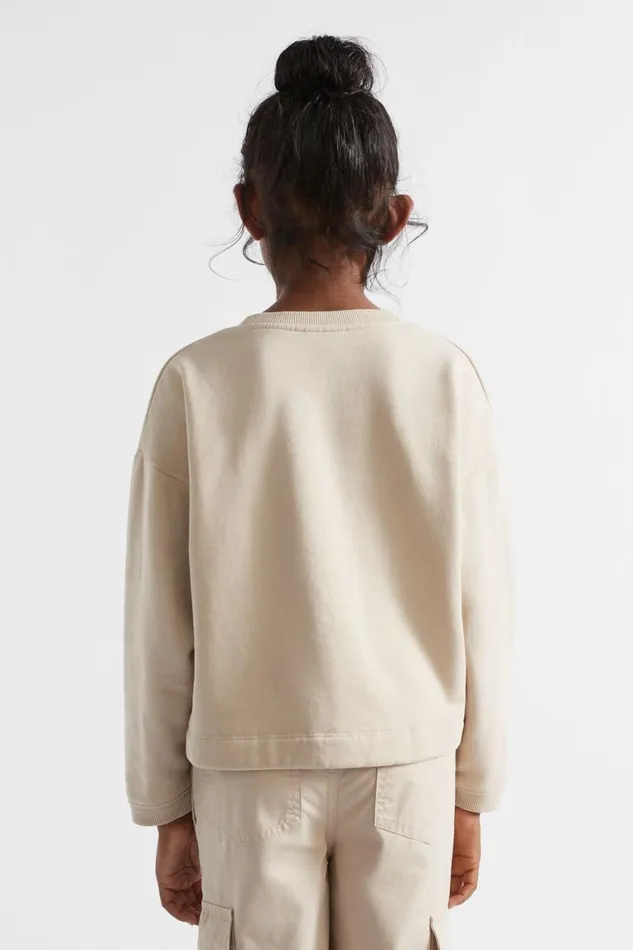 Seed Heritage TShirts and Tops Elasticated Sweat Ecru 8211 Girl
