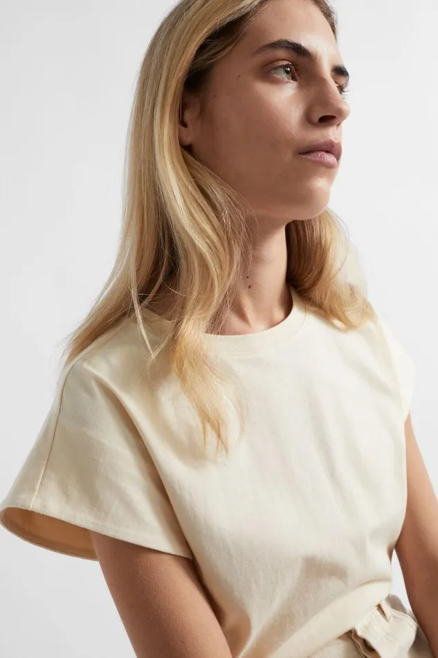 Seed Heritage TShirts and Tops Extended Shoulder Tee Magnolia 8211 Woman