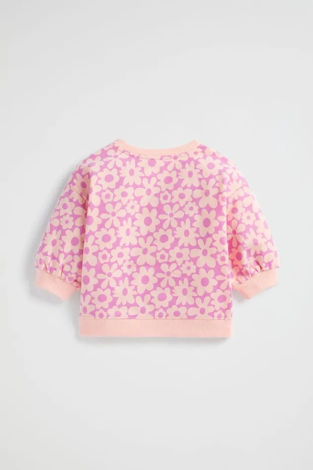 Seed Heritage TShirts and Tops Floral Sweat Dusty Rose 8211 Baby