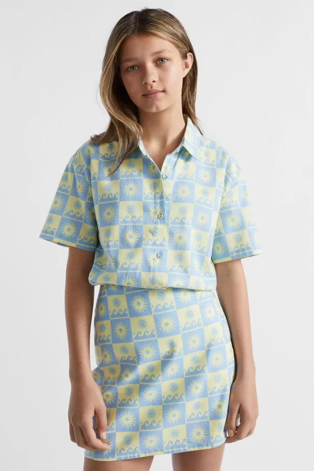 Seed Heritage TShirts and Tops Riviera Print Shirt Multi 8211 Teen Girl