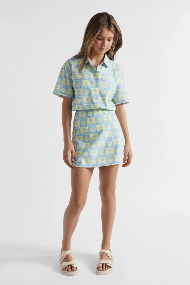 Seed Heritage TShirts and Tops Riviera Print Shirt Multi 8211 Teen Girl