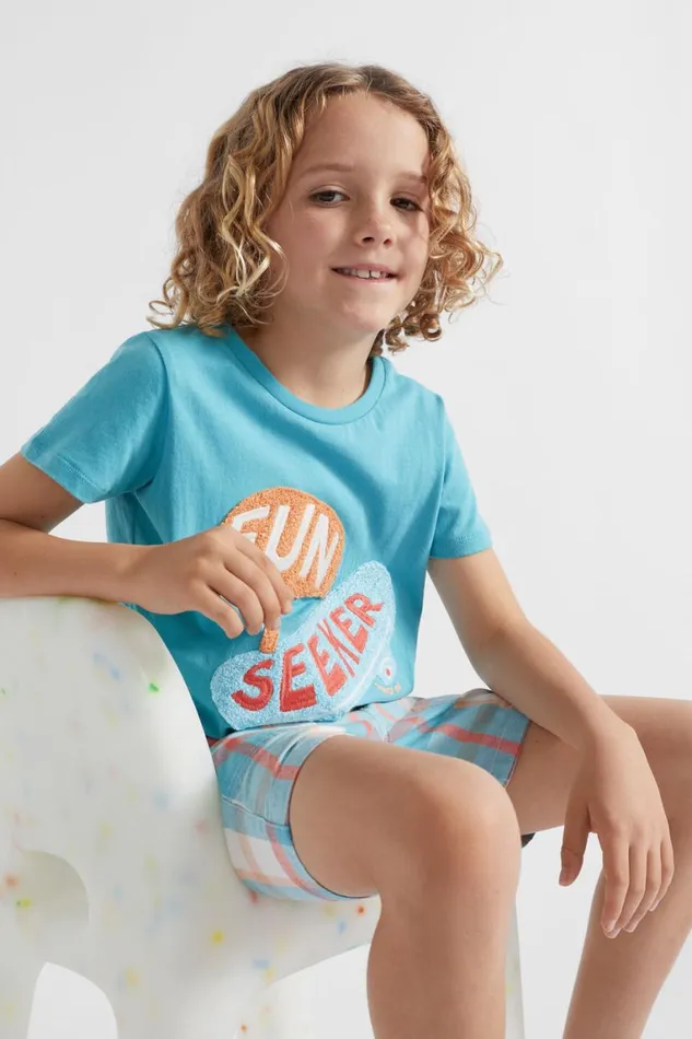 Seed Heritage TShirts and Tops Skateboard Tee Maui Blue 8211 Boy
