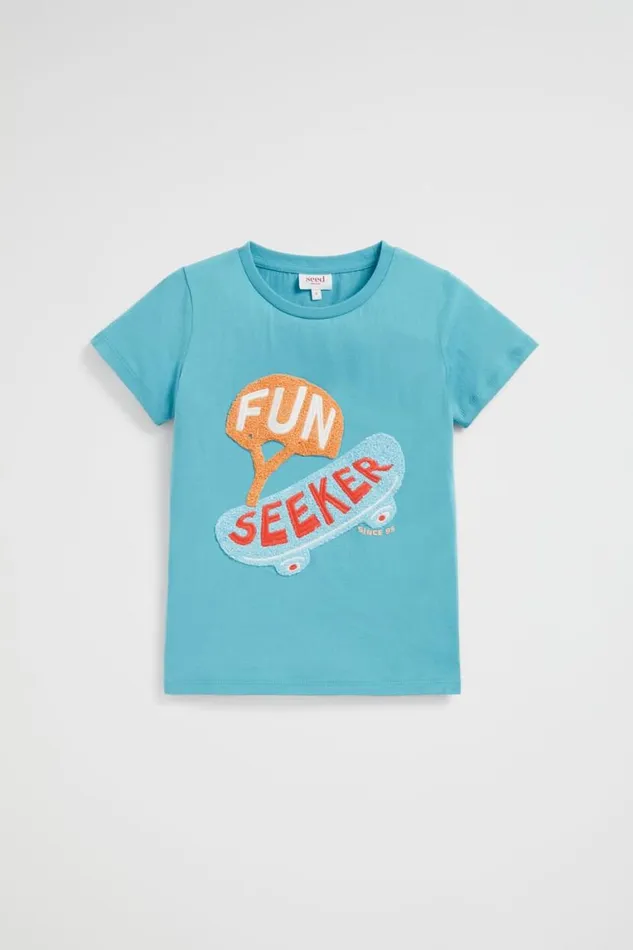 Seed Heritage TShirts and Tops Skateboard Tee Maui Blue 8211 Boy