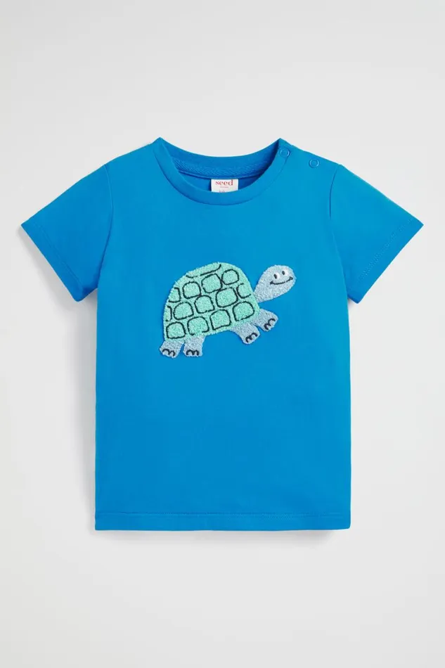 Seed Heritage TShirts and Tops Turtle Tee Bluebell 8211 Baby