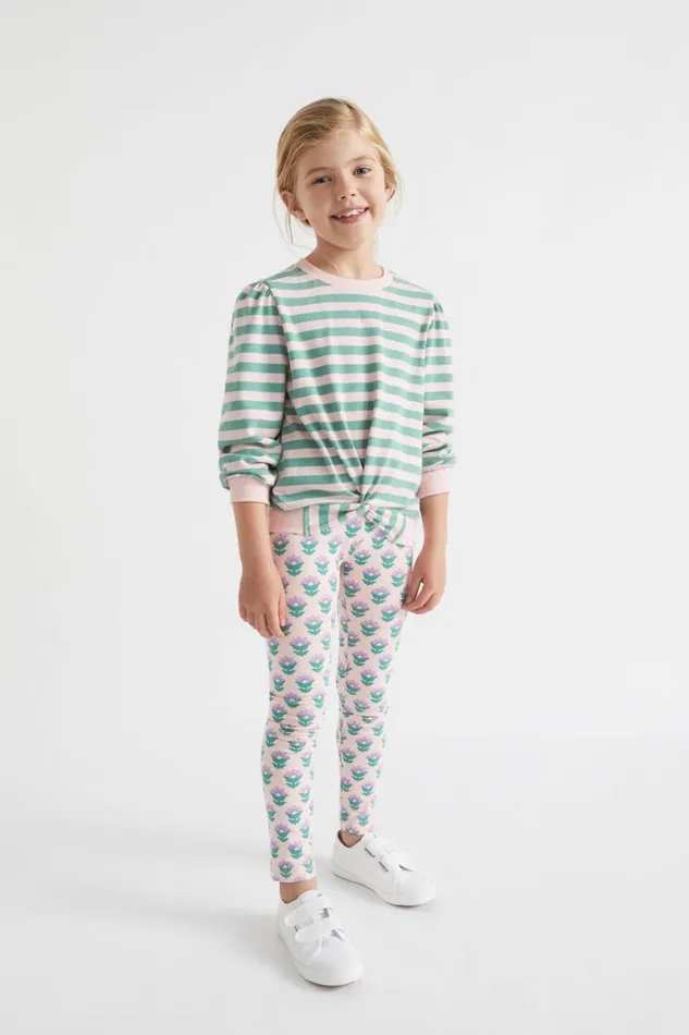Seed Heritage TShirts and Tops Twist Rugby Top Multi 8211 Girl