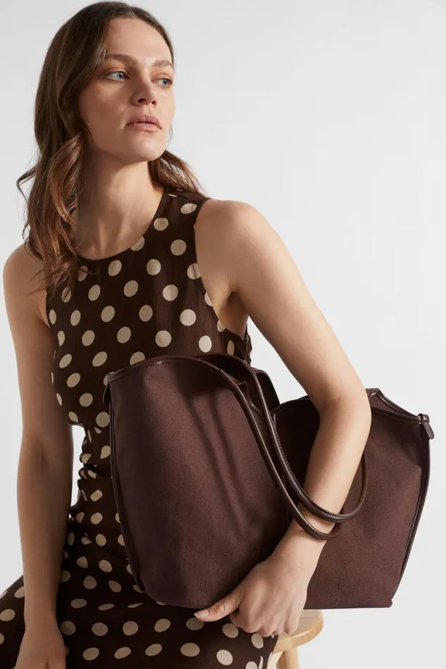 Seed Heritage Tote Bags Canvas Tote Deep Raisin 8211 Woman