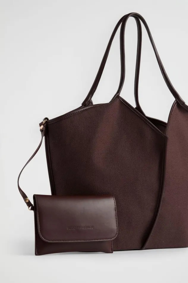 Seed Heritage Tote Bags Canvas Tote Deep Raisin 8211 Woman