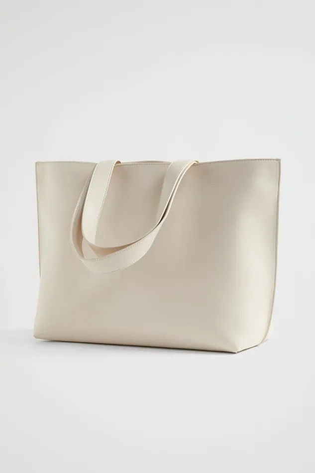 Seed Heritage Tote Bags Logo Detail Tote Stone 8211 Woman