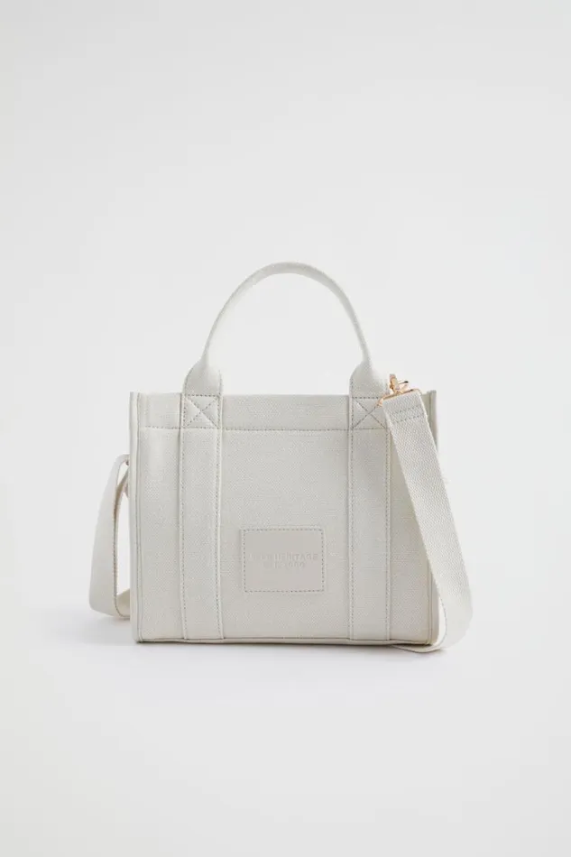 Seed Heritage Tote Bags Seed Mini Fabric Tote Stone 8211 Woman