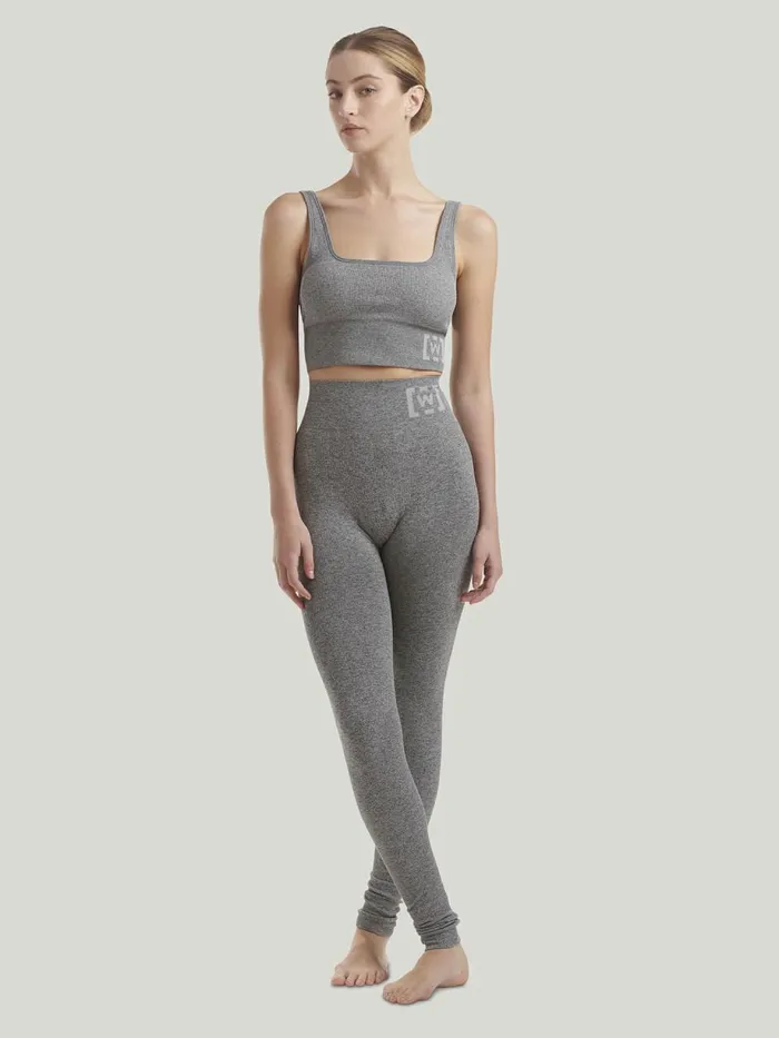 Shaping Athleisure Leggings Grey Melange Women Wolford Athleisure Leggings