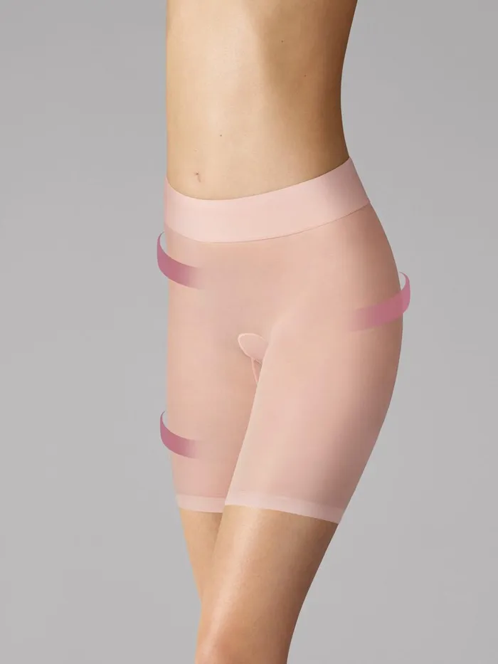 Sheer Touch Control Shorts Rosepowder Women Wolford Panties