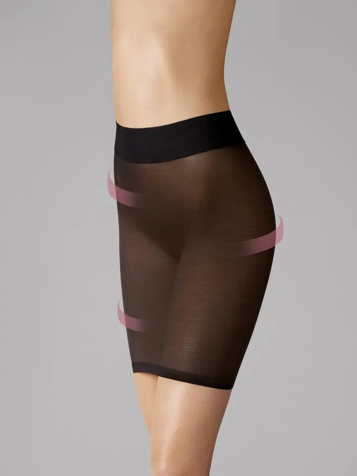 Sheer Touch Forming Skirt Black Women Wolford Dresses and Skirts