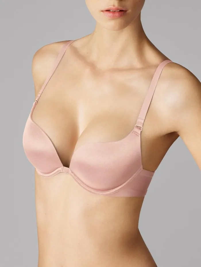 Sheer Touch PushUp Bra Rosepowder Women Wolford Bras