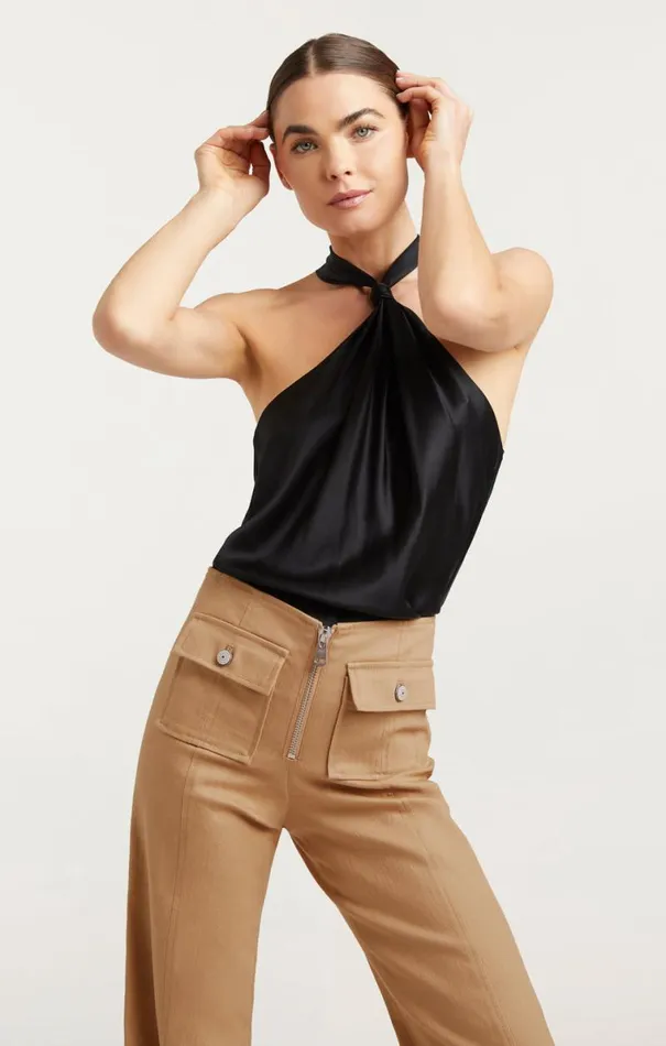 Shop Avani Top Black Cinq Sept Tank Tops and Camisoles