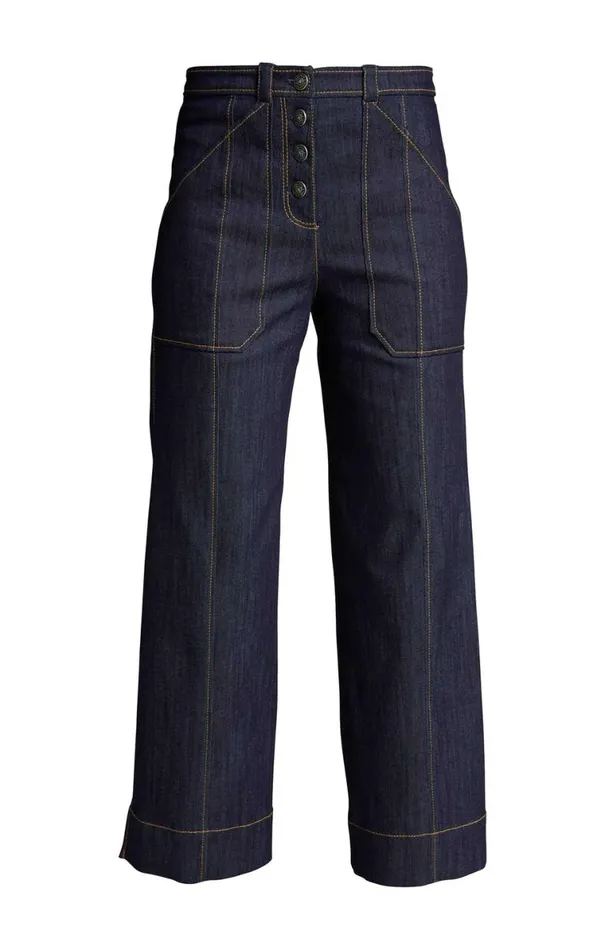 Shop Benji Pant Indigo Cinq Sept Pants