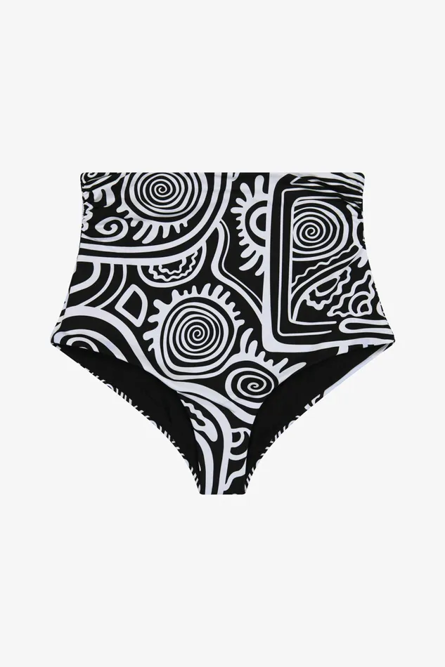 Shop Bikini Bottoms Mara Hoffman Bobbi Bikini Bottom Black