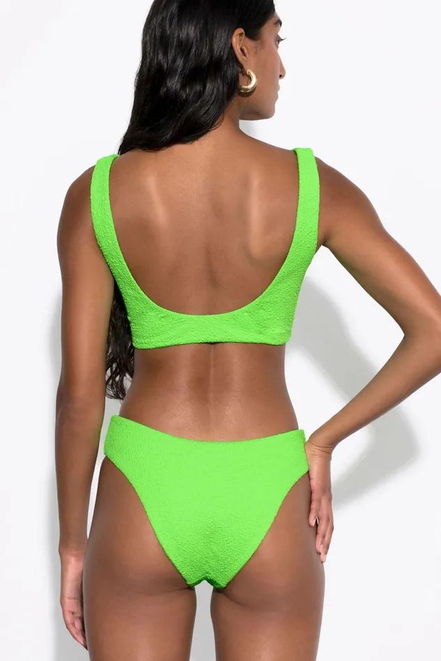 Shop Bikini Bottoms Mara Hoffman Cece Bikini Bottom Green Shop Bikini Bottoms Mara Hoffman Cece Bikini Bottom Green
