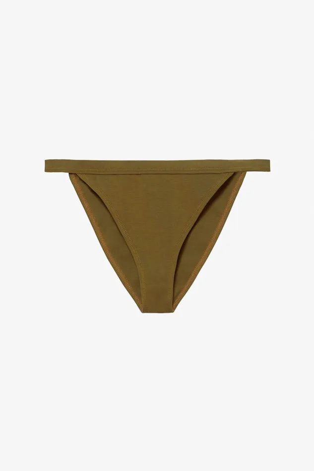 Shop Bikini Bottoms Mara Hoffman Lenni Bikini Bottom Green