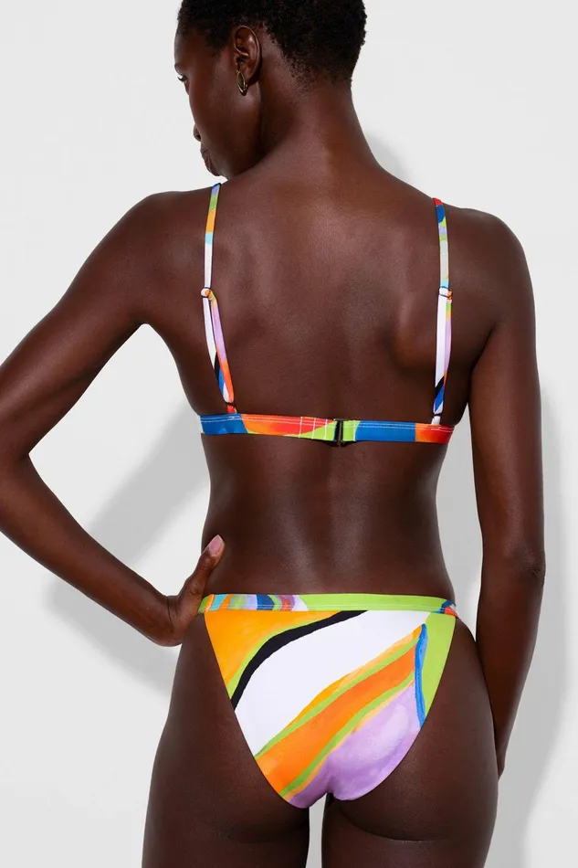 Shop Bikini Bottoms Mara Hoffman Lenni Bikini Bottom Multi Shop Bikini Bottoms Mara Hoffman Lenni Bikini Bottom Multi
