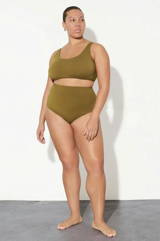 Shop Bikini Tops Mara Hoffman Lira Bikini Top Green Shop Bikini Tops Mara Hoffman Lira Bikini Top Green