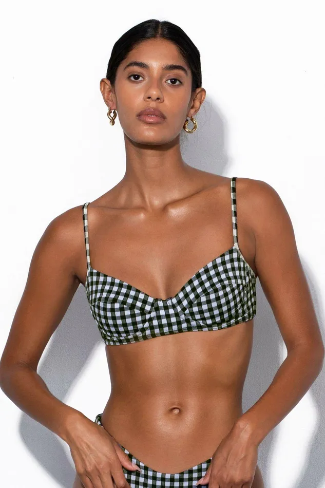 Shop Bikini Tops Mara Hoffman Lua Bikini Top Black Shop Bikini Tops Mara Hoffman Lua Bikini Top Black