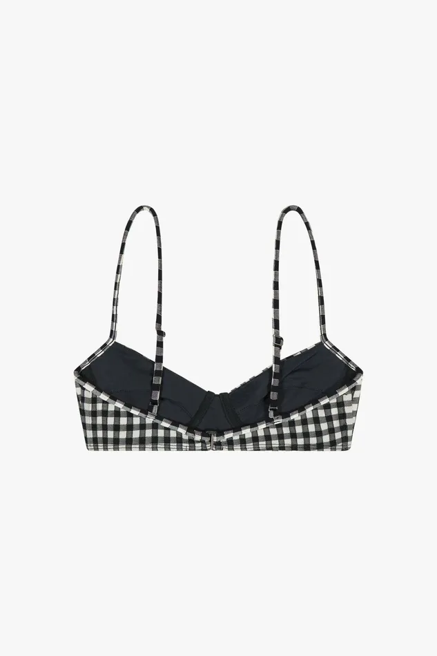 Shop Bikini Tops Mara Hoffman Lua Bikini Top Black Shop Bikini Tops Mara Hoffman Lua Bikini Top Black