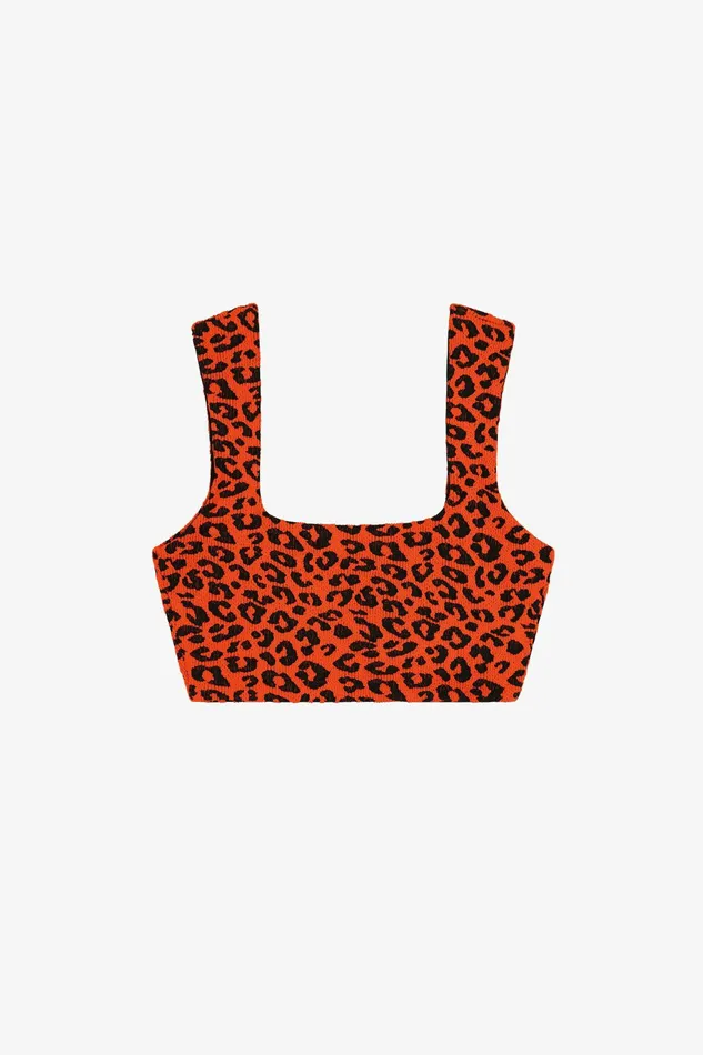 Shop Bikini Tops Mara Hoffman Raina Bikini Top Red