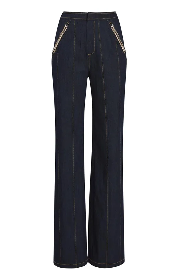 Shop Chaya Pant Indigo Cinq Sept Pants