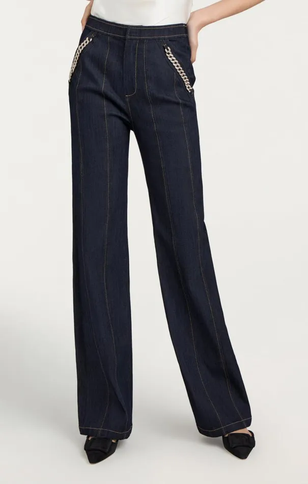 Shop Chaya Pant Indigo Cinq Sept Pants