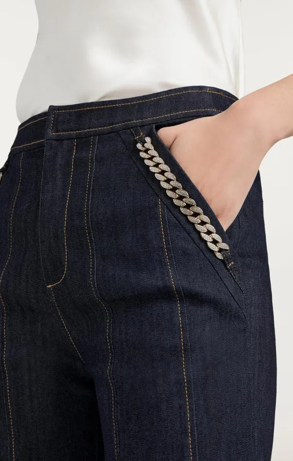 Shop Chaya Pant Indigo Cinq Sept Pants