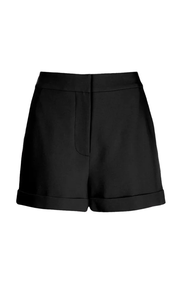 Shop Crepe Elaine Short Black Cinq Sept Shorts