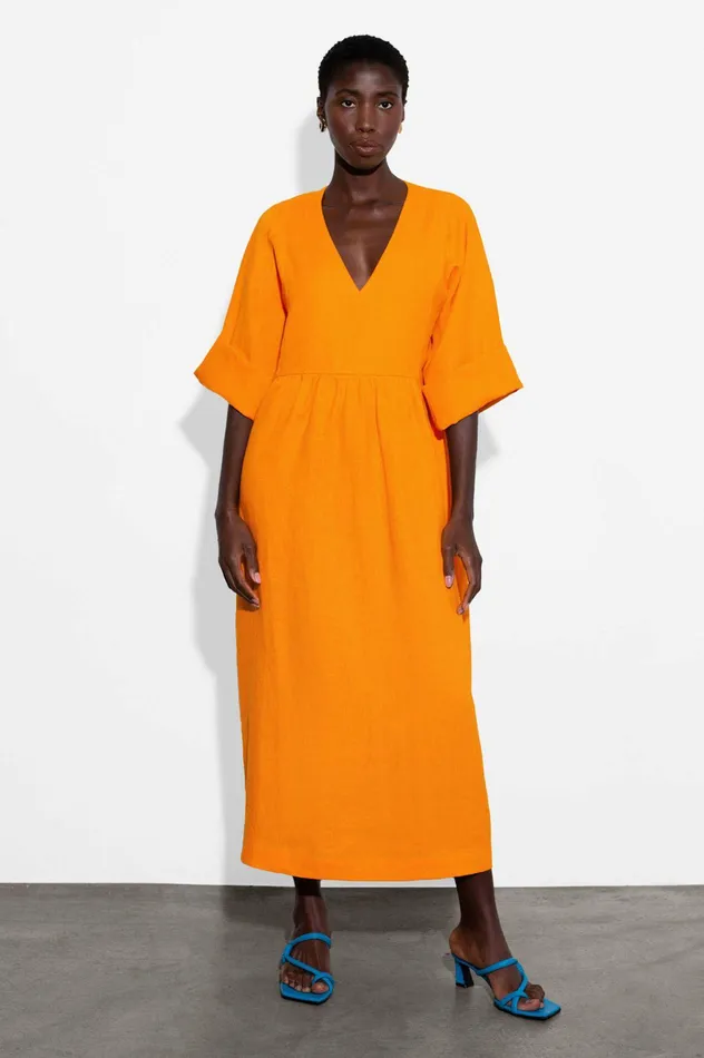 Shop Dresses Mara Hoffman Aviva Dress Yellow Shop Dresses Mara Hoffman Aviva Dress Yellow