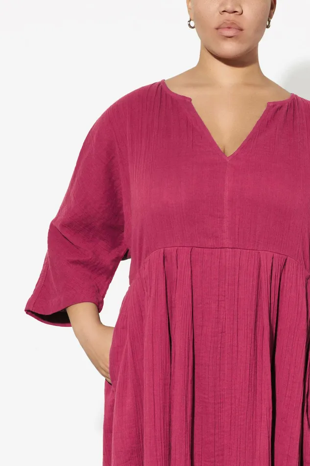Shop Dresses Mara Hoffman Chloe Dress Pink Shop Dresses Mara Hoffman Chloe Dress Pink