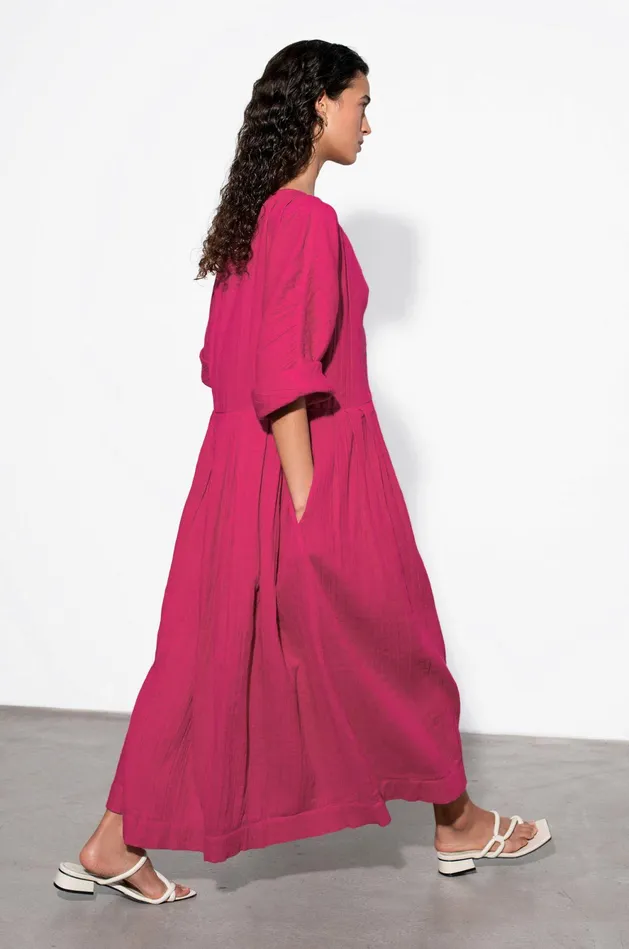 Shop Dresses Mara Hoffman Chloe Dress Pink Shop Dresses Mara Hoffman Chloe Dress Pink