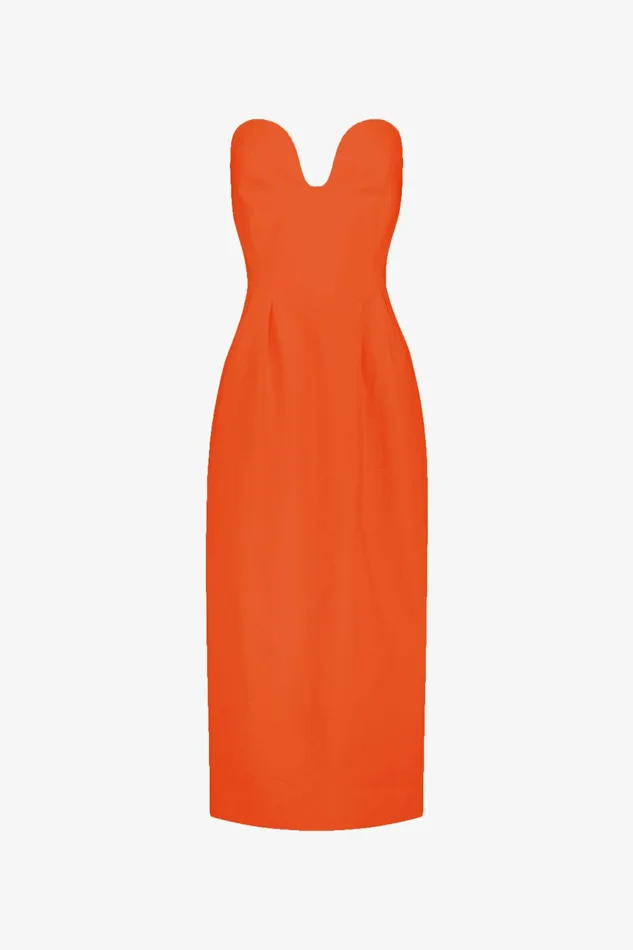 Shop Dresses Mara Hoffman Isla Dress Orange