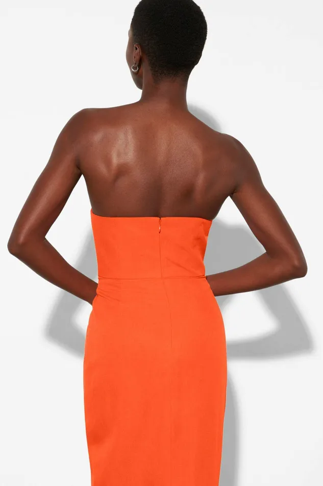 Shop Dresses Mara Hoffman Isla Dress Orange Shop Dresses Mara Hoffman Isla Dress Orange