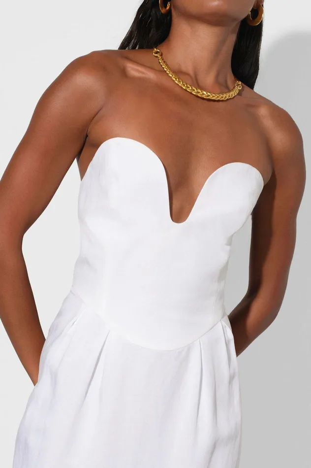 Shop Dresses Mara Hoffman Isla Dress White Shop Dresses Mara Hoffman Isla Dress White