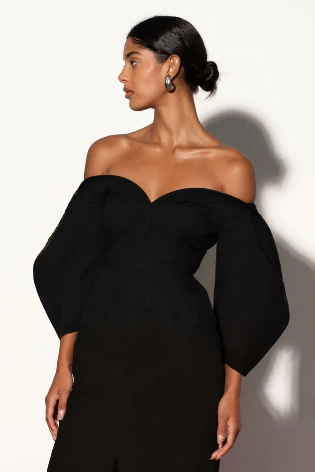 Shop Dresses Mara Hoffman Leonara Dress Black Shop Dresses Mara Hoffman Leonara Dress Black