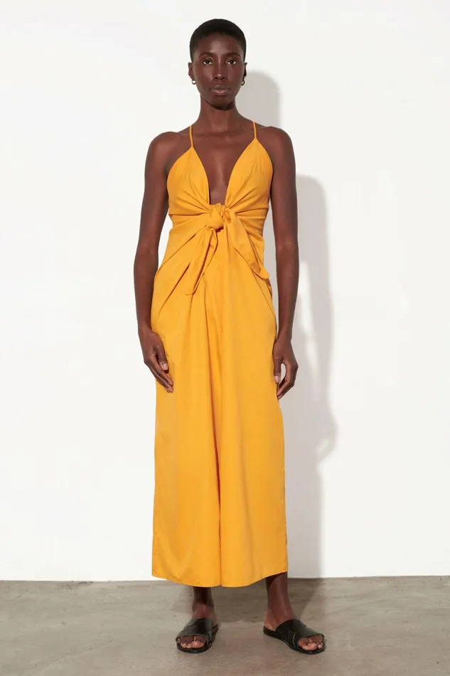 Shop Dresses Mara Hoffman Lolita Dress Yellow Shop Dresses Mara Hoffman Lolita Dress Yellow