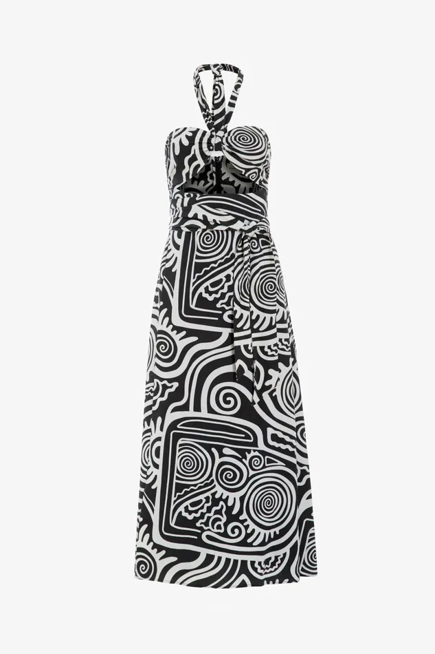Shop Dresses Mara Hoffman Paula Dress Black