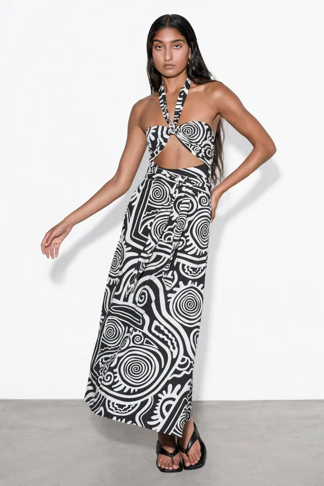 Shop Dresses Mara Hoffman Paula Dress Black Shop Dresses Mara Hoffman Paula Dress Black