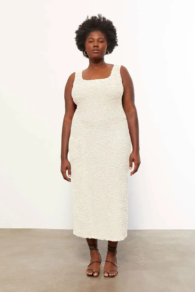 Shop Dresses Mara Hoffman Sloan Dress Natural Shop Dresses Mara Hoffman Sloan Dress Natural