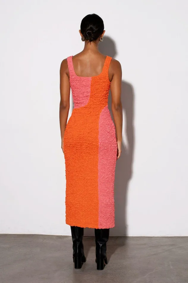 Shop Dresses Mara Hoffman Sloan Dress Orange Shop Dresses Mara Hoffman Sloan Dress Orange