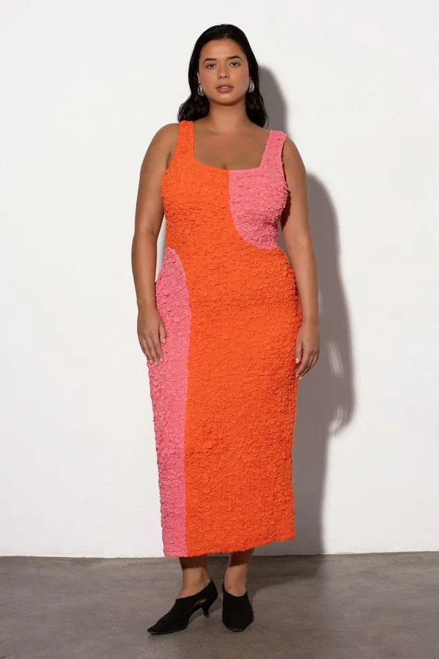 Shop Dresses Mara Hoffman Sloan Dress Orange Shop Dresses Mara Hoffman Sloan Dress Orange