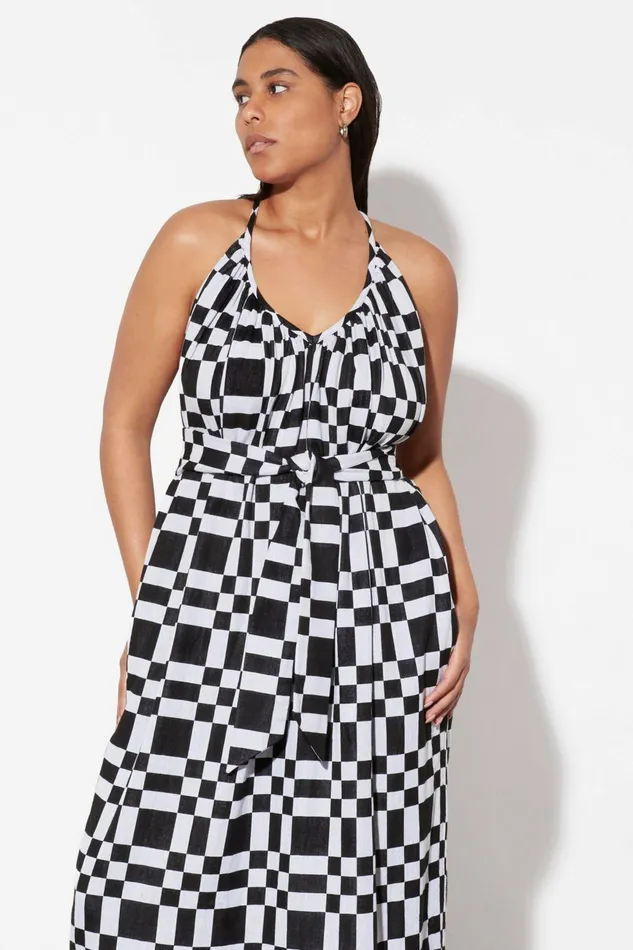 Shop Dresses Mara Hoffman Sydney Dress White And Black Shop Dresses Mara Hoffman Sydney Dress White And Black