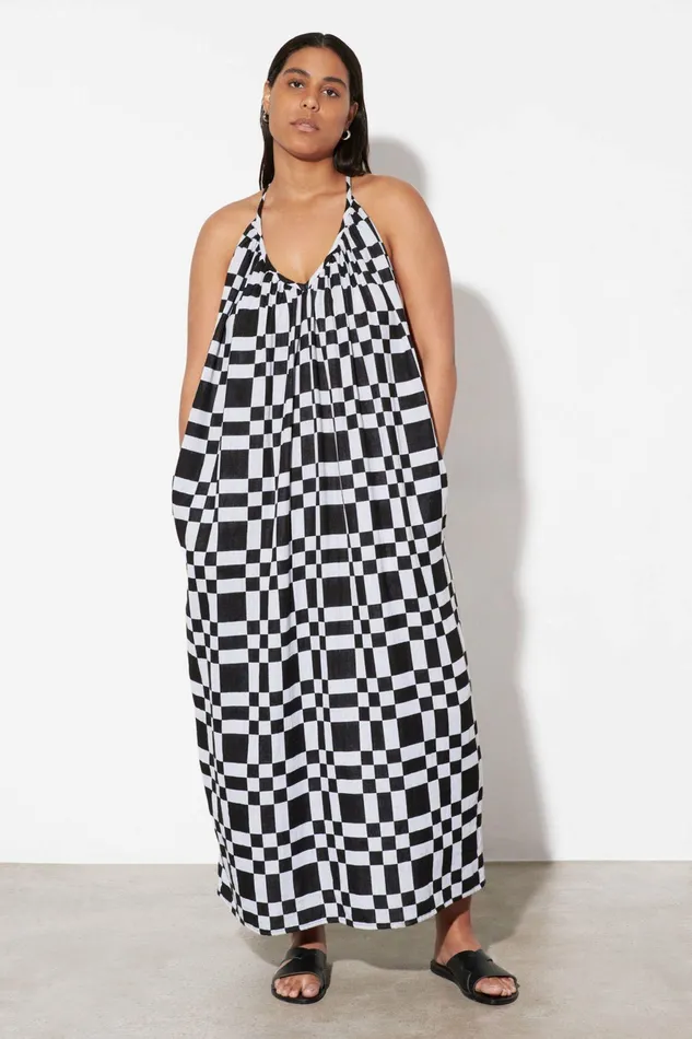 Shop Dresses Mara Hoffman Sydney Dress White And Black Shop Dresses Mara Hoffman Sydney Dress White And Black
